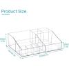 Vtopmart 1 Tier Clear Makeup Organizer with Drawer, Cosmetic Storage for Dresser Countertop and Bathroom Vanity, Beauty Holder for Lipstick Brush Skincare(1 Tier)