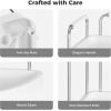Vtopmart 2-Tier Bathroom Corner Organizer Countertop Gold(Silver)