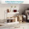 Vtopmart 2-Tier Bathroom Organizer Countertop Gold(Silver)