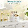 Vtopmart 3-Tier Skincare Makeup Organizer with Drawers for Vanity and Bathroom Countertop, Large Cosmetic Storage Box Case for Dresser, with Non-Slip Base(no Lids)