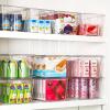 Vtopmart 6 Pack Clear Stackable Storage Bins with Lids,XLarge Plastic Containers with Handle for Pantry Organizer and Storage,Perfect for Kitchen,Fridge,Cabinet, Closet,Bathroom Organization(4)