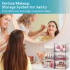 Vtopmart 8 Pack Small Clear Stackable Storage Drawers,Acrylic Bathroom Makeup Organizer,Plastic Storage Bins For Vanity, Undersink, Kitchen Cabinets, Pantry, Home Organization(4pack-Clear)