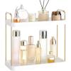 Vtopmart 2-Tier Bathroom Organizer Countertop Gold(Gold)