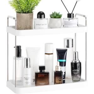 Vtopmart 2-Tier Bathroom Organizer Countertop Gold(Silver)