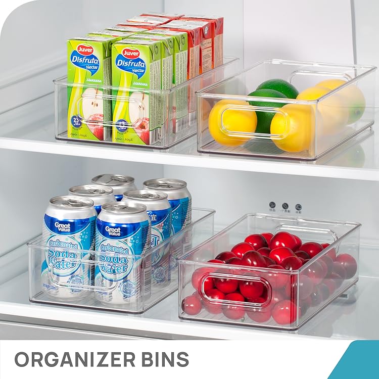 Vtopmart 25-Piece Plastic Drawer Organizer Set, 4 Sizes, Multifunctional Bathroom and Vanity Drawer Storage Trays, perfect for organizing cosmetics, bedroom essentials, kitchen gadgets, cutlery, and office supplies – a super space-saving storage solution.