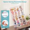Vtopmart 2 Pack 3 Tiers Acrylic Display Case(2)